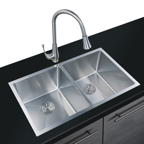 Undermount kitchen sink - 32",
